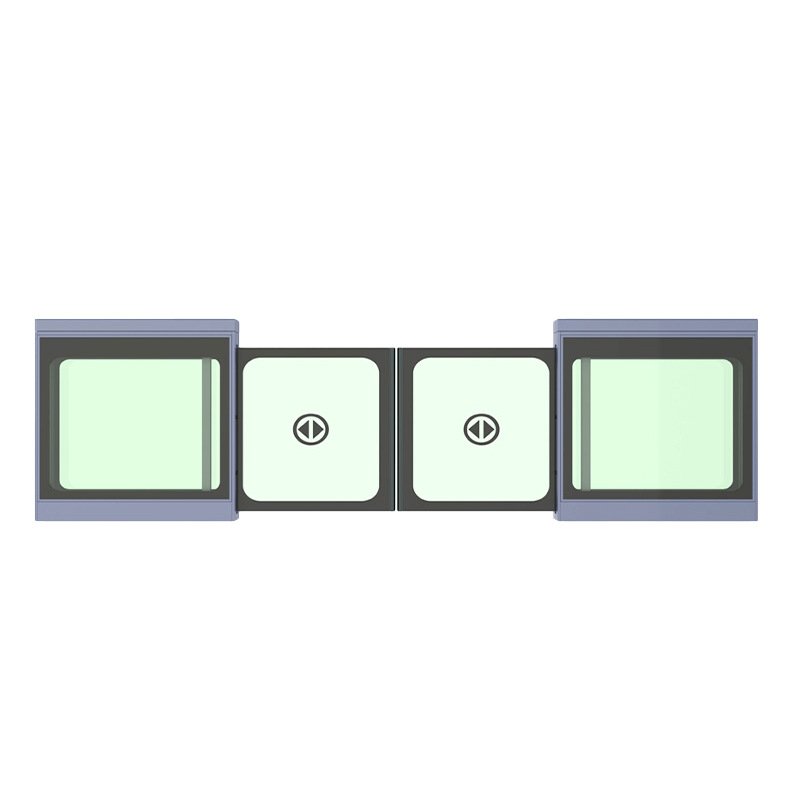 Bus Stop Shield Door Face Recognition Half-Height Shield Door Radar Automatic Door Magnetic Induction Swipe Card Security Door