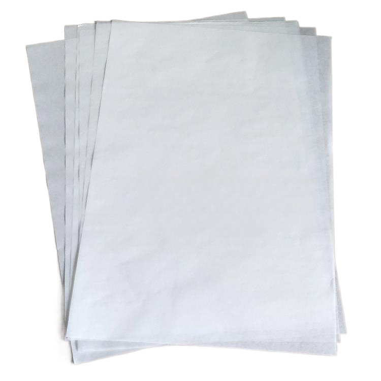 Thermal transfer hot stamping high temperature isolation oil paper digital direct injection isolation paper oil paper translucent oil paper A4/A3/A2