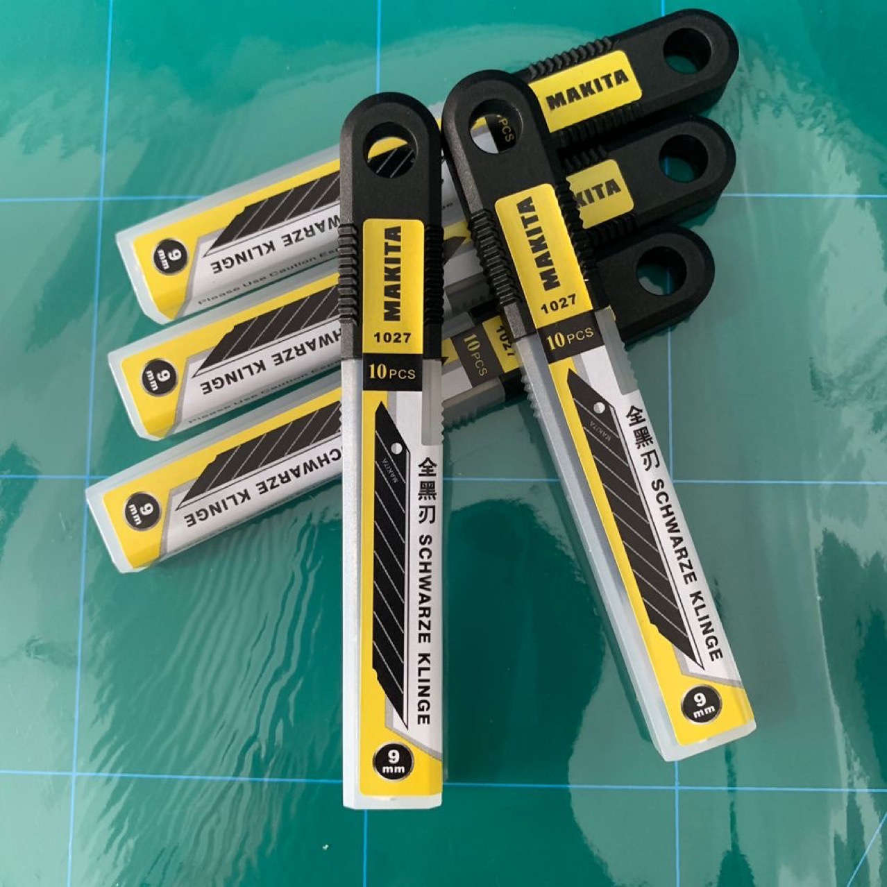 Car Film Cutting Blade Imported All-Black Blade 30-Degree Sharp Edge Trimming Blade Small Utility Blade