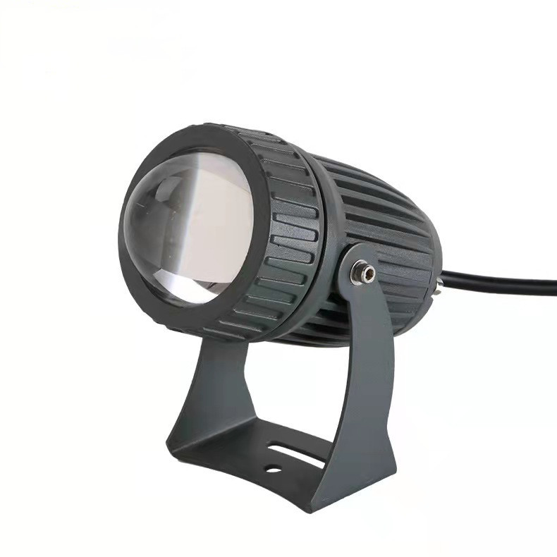 Led Beam of Light Spotlight Outdoor Waterproof High-Power Strong Light Floodlight Roman Column Projection Light Narrow Light