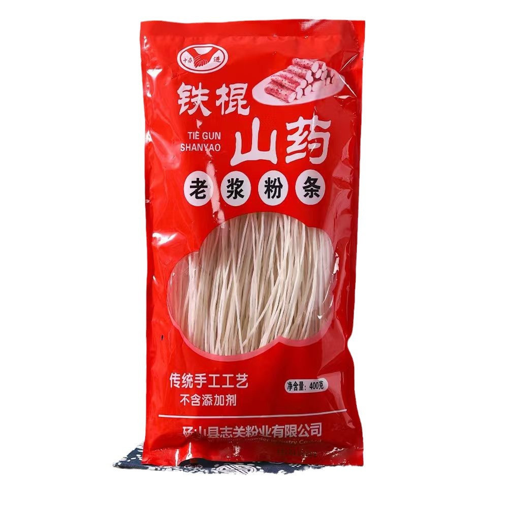 Source manufacturers Xiejin Tiegun Yam Lao Jiang vermicelli 400 g/bag vermicelli hot pot household group purchase will be sold wholesale