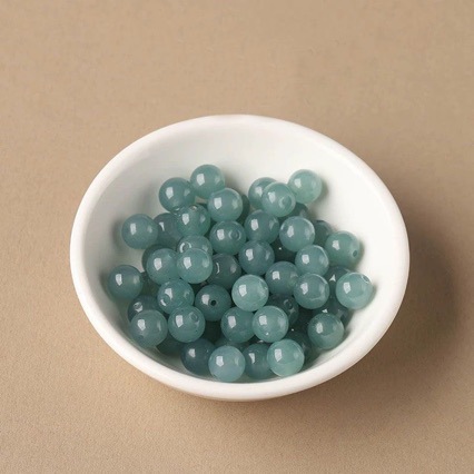 Loose Beads A-Grade Jade Beads String Beads DIY Bracelet Beads Loose Beads Necklace Accessories Jade Jewelry Wholesale