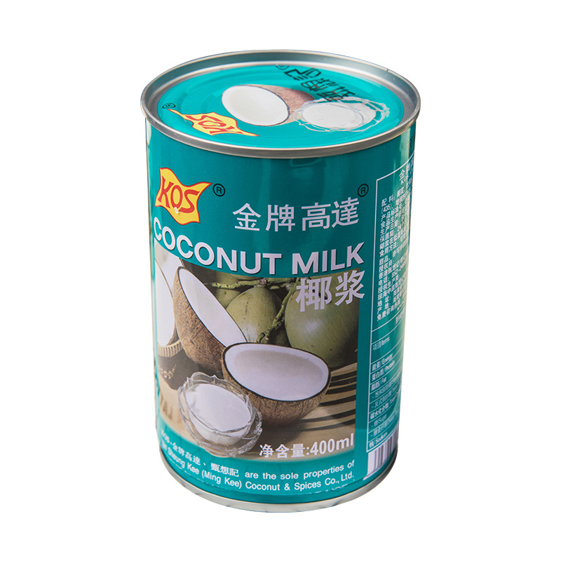 Gold Medal Concentrated Coconut Milk Canned Coconut Juice Gold Medal Coconut Milk Sago Dessert Poplar Branch Nectar for Baking Extra Rich