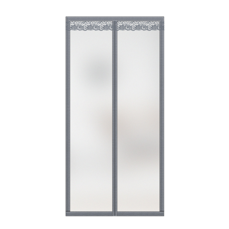 Summer Kitchen Oil-Proof Partition Curtain 2025 New Frosted Privacy Protection Air-Conditioning Magnetic Door Curtain Windproof