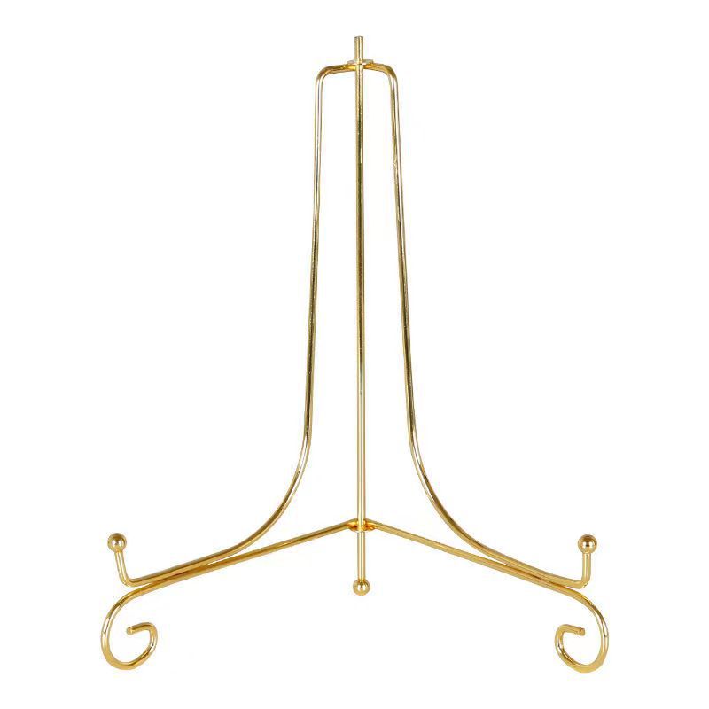 Bracket Base Iron Solid European Style Display Sample Round Plate Bracket Disk Bracket cd Clock Bracket