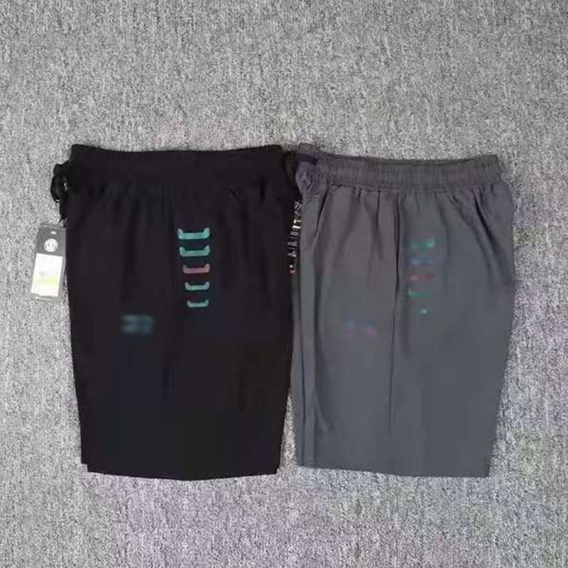 European and American Cross-Border Ice Silk Quick-Drying Short-Sleeved T-Shirt Men's Loose Round Neck Elastic Casual Top Outdoor Running Fitness Clothing