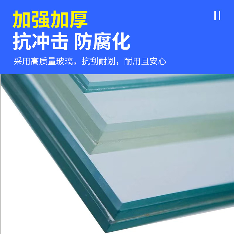 Tempered Glass Desktop Glass Equipment Laminated Glass Ultra White 5 6 8 12mm Glass Export Glass Punched Glass