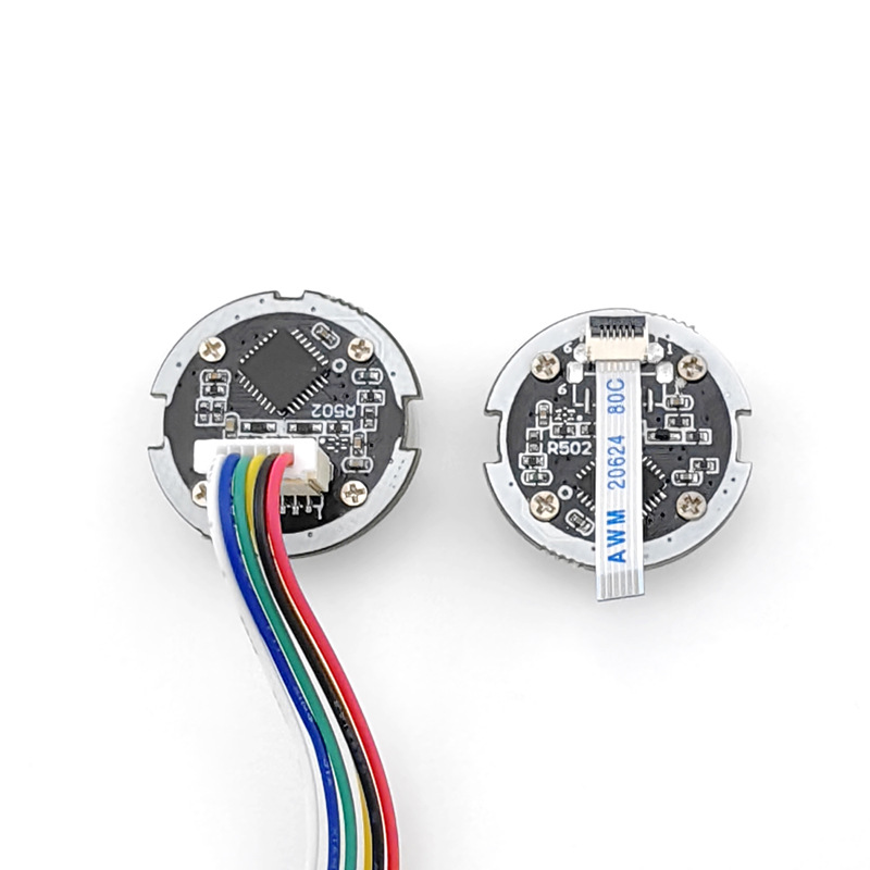 Round Fingerprint Head R502S Small Fingerprint Module Recognition Sensitive Low Power Consumption Design Security Equipment Application Wide