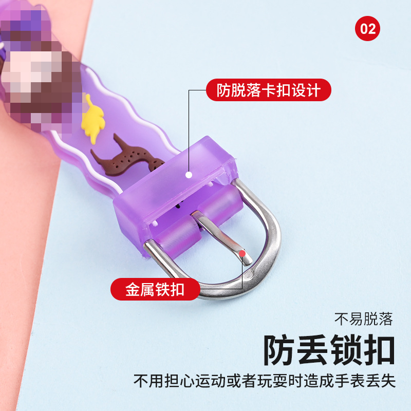 Factory Direct Supply Watch Strap Universal Children's Watch Anime Cartoon Movie Peripheral Pattern Watch Strap Wholesale