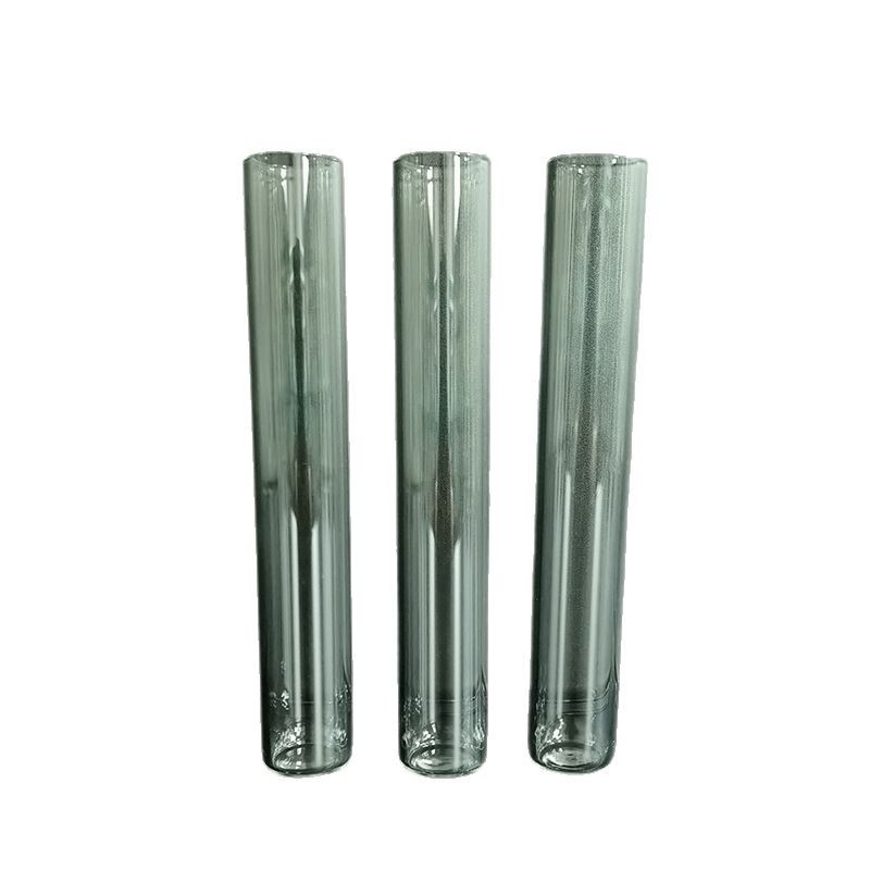 Food Grade Transparent Explosion-Proof Glass Tube Flats Bottom Bottle High Temperature Heat-Resistant Environmentally Friendly Borosilicate Glass Round Bottom Test Tube Factory