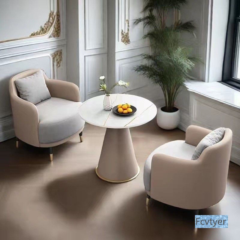 Miaola легкая роскошная софа, комбинация с кофейным столиком, легкая роскошь, гостиничное лобби, стол для переговоров и стулья