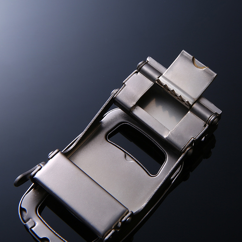 in stock double hole buckle automatic belt buckle outdoor leisure metal automatic buckle waist belt buckle wholesale