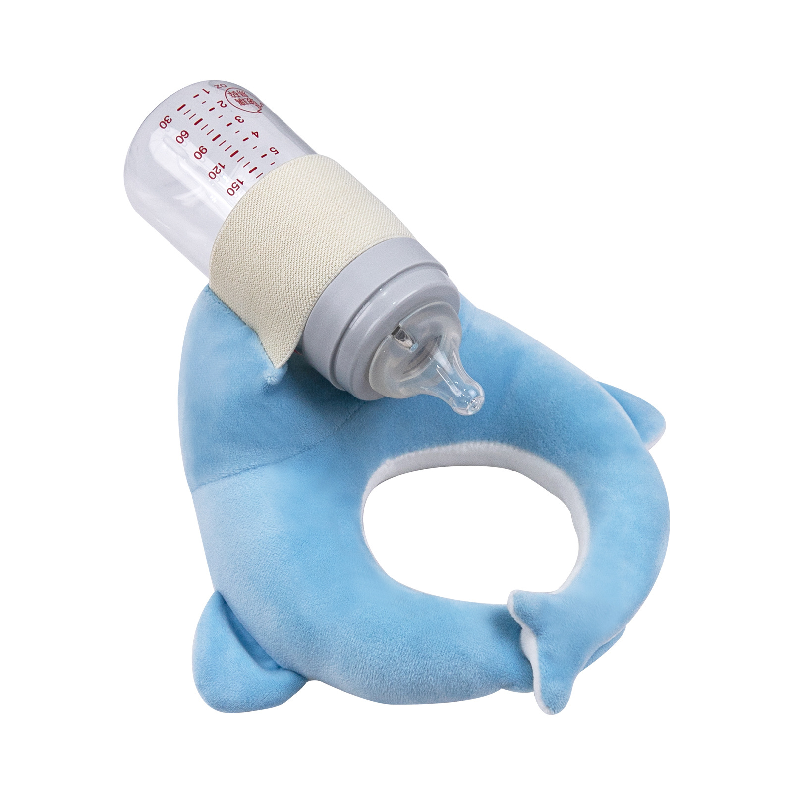 Lazy Person's Breastfeeding Tool: Nursing Pillow for Newborns, Bed-Feeding Pillow for Infants, Bottle Holder, Baby Soothing Pillow