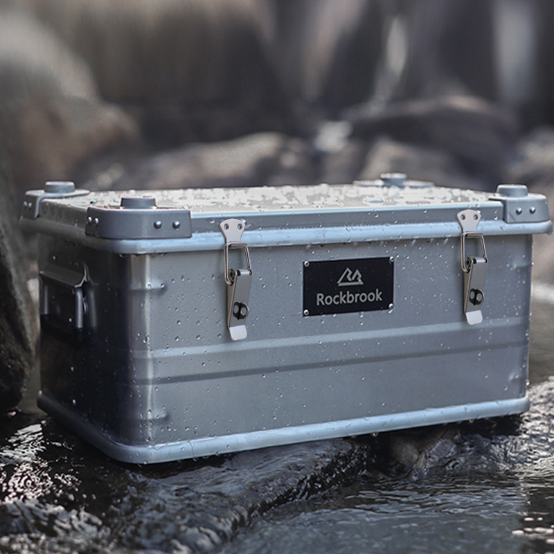 Stainless steel case buckle buckle aviation case lock buckle tool box wooden case bag padlock buckle card lock spring duck bill