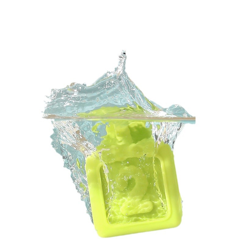 Baby soft rubber building blocks silicone chewable jengle colorful red ring early education educational toys hand-held baby 6 months