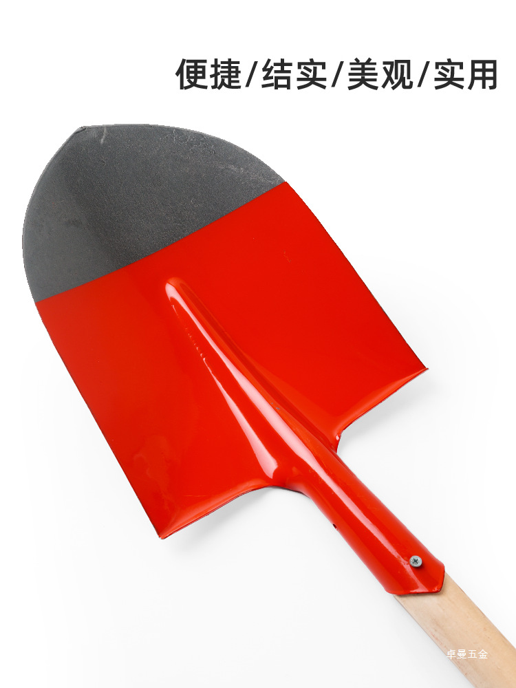 Fire Drill Firefighting Equipment Semicircular Iron Fire Sand Bucket Shovel Shovel Miniature Fire Rack Painted Waterman