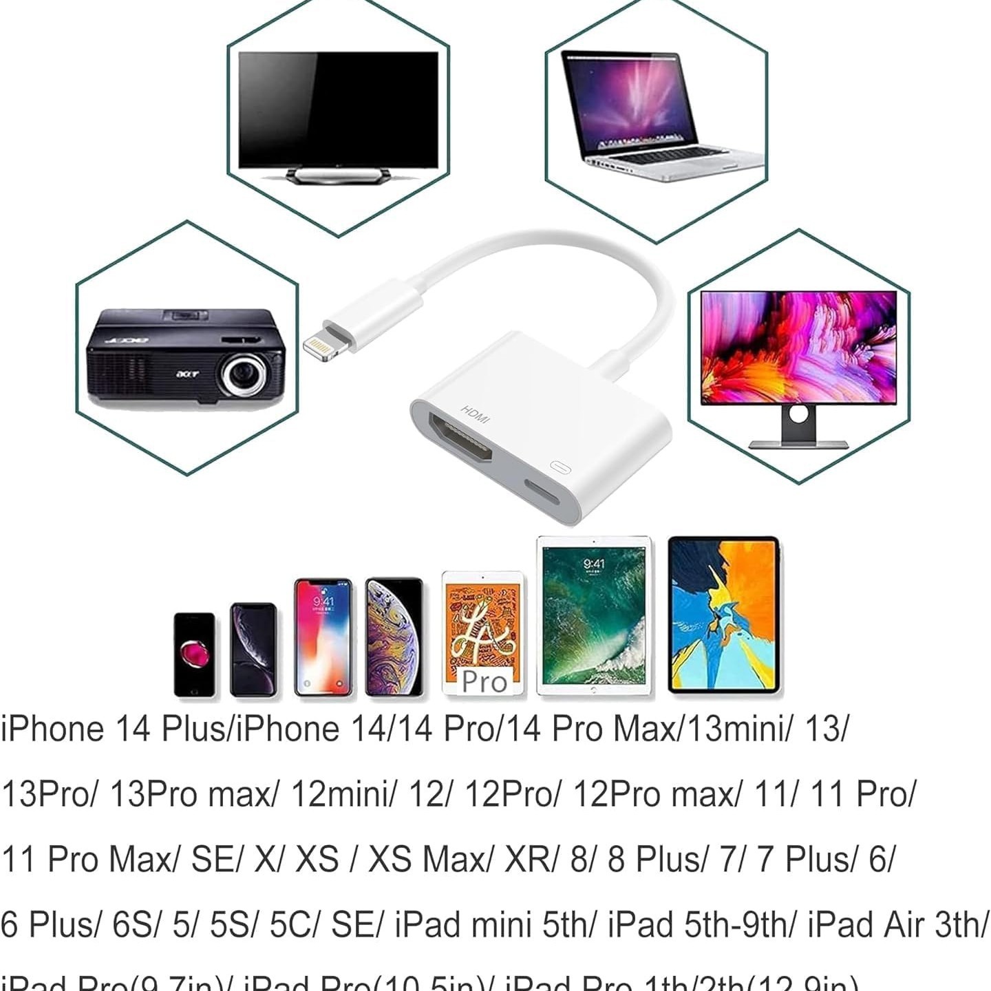 Для Apple Lihtning цифровой HDMI цифровой AV в Digta IAV видеоконвертер