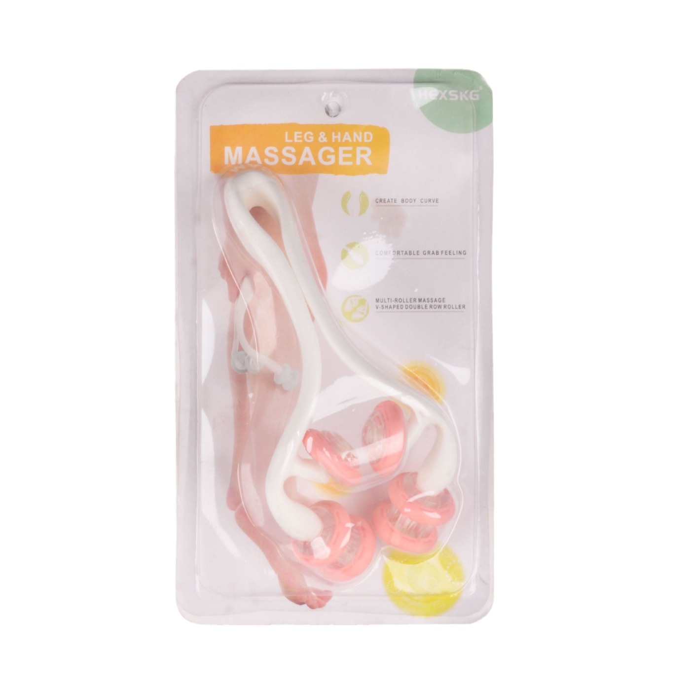 Four-Wheel Rolling Ball Massager, Thigh Massage and Lifting, Direct Supply from Manufacturer, Manual Massage, New Firming and Body Shaping Product