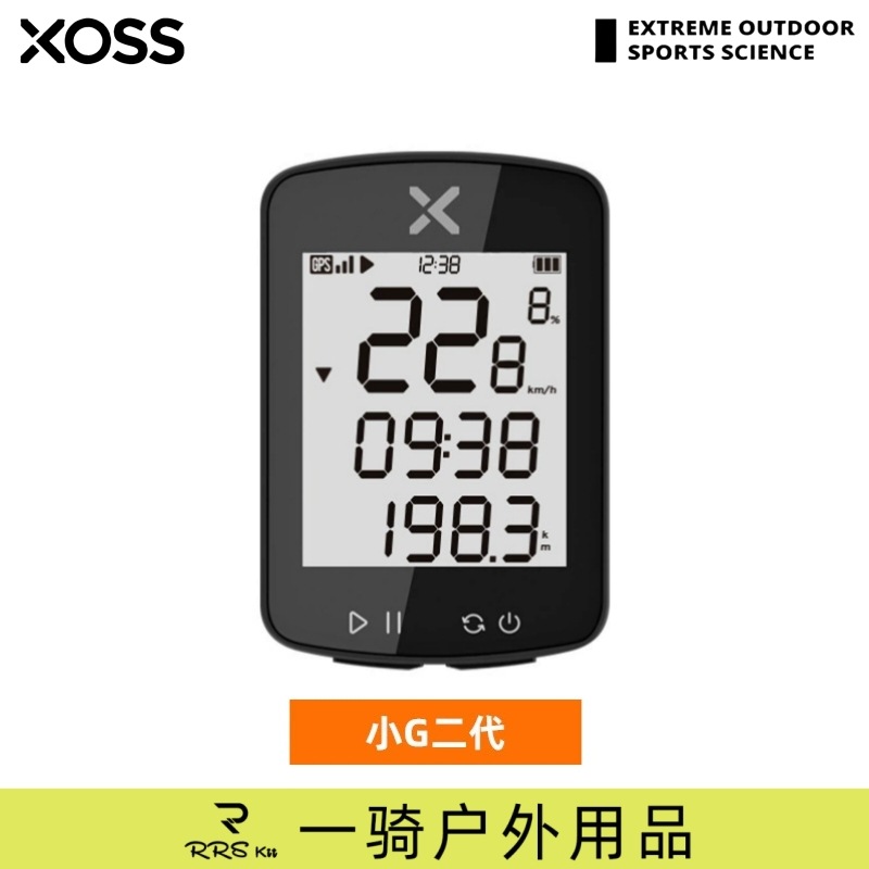 GPS спидометр Xoss Walker G+ для дорожного и горного велосипеда, вторая генерация G+.