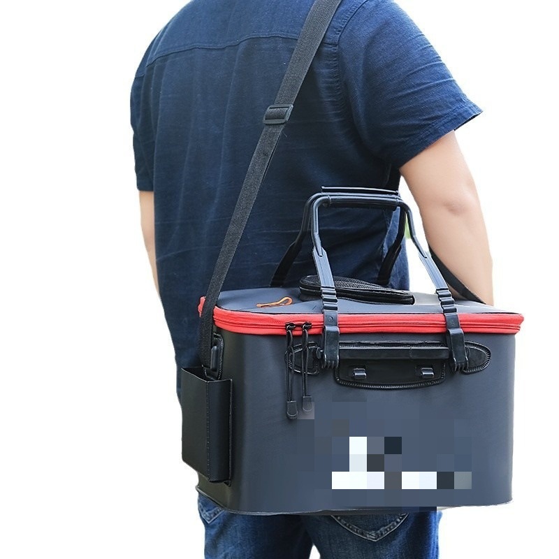 New Multifunctional Thickened Live Fish Bucket, Fish Protection Bucket, Water Bucket, Waterproof Folding Fishing Bucket, Fishing Box, Fish Box, Fish Bucket