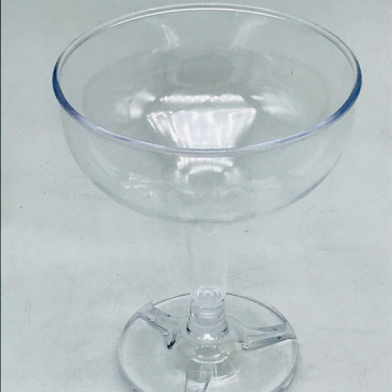 Acrylic Champagne Cup Plastic Wedding Cup Household Plastic Transparent Anti-fall Cup Goblet Red Wine Glass Wholesale