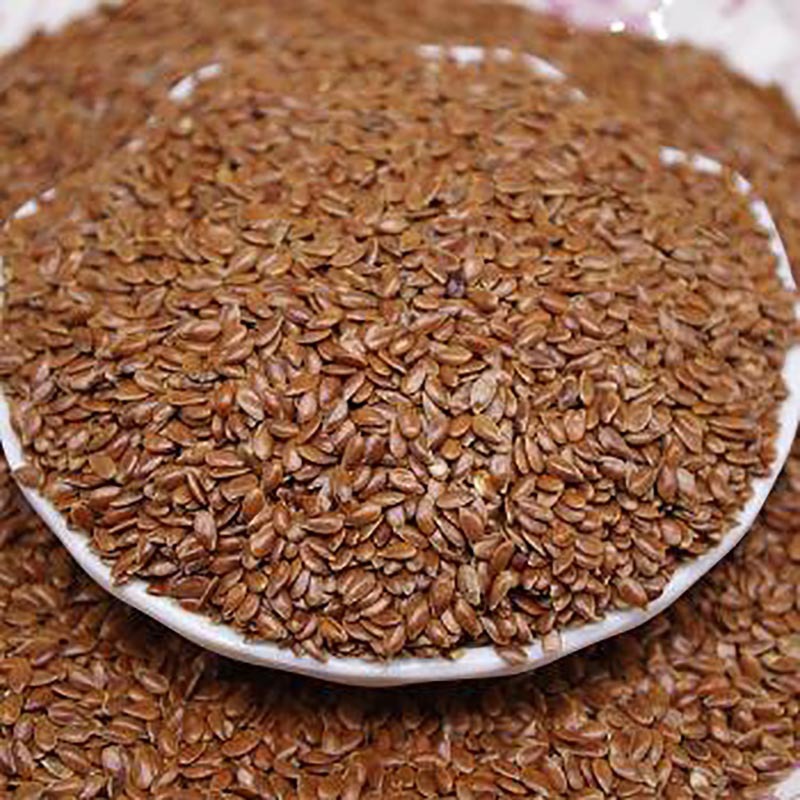 Inner Mongolia brown brown flaxseed wholesale authentic gold flaxseed cooked flaxseed flaxseed genuine goods