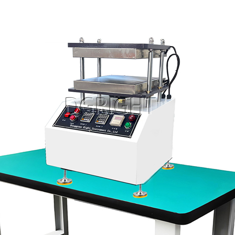 Manual Flat Plate Heat Press Machine Small Flat Plate Vulcanizer Hydraulic Tablet Press Machine Manufacturer Supply