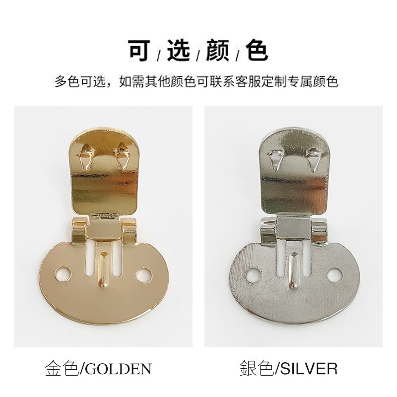 Manufacturer Metal Iron DIY Jewelry Shoe Clips Shoe Flower Elastic Shoe Buckle Removable Clip Bottom Buckle Women's Shoe Accessories