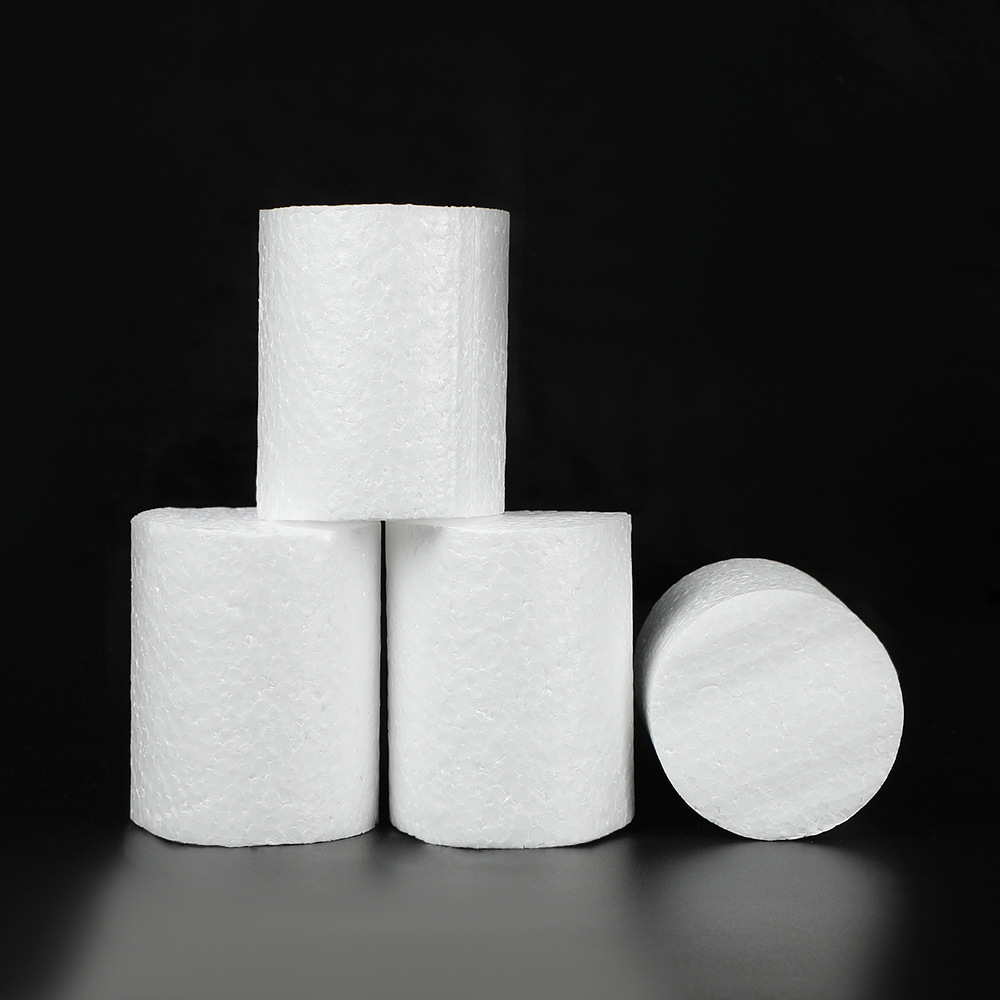 Encrypted Eps Cylindrical Foam Insulation Express Buffer Filled Foam Board Shockproof and Pressure-Resistant Foam Cake Model