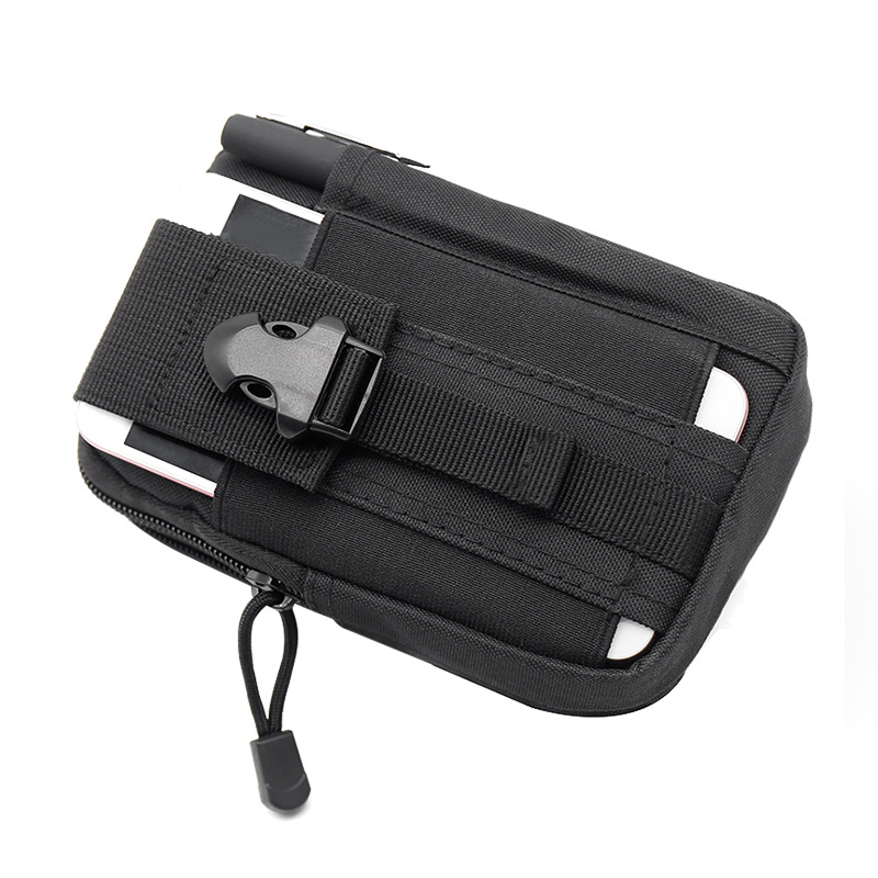 Military Fans Outdoor Tactical Waist Bag Tactical Sports Belt Waist Bag Multifunctional Sports Waist Bag Mobile Phone Bag Coin Purse