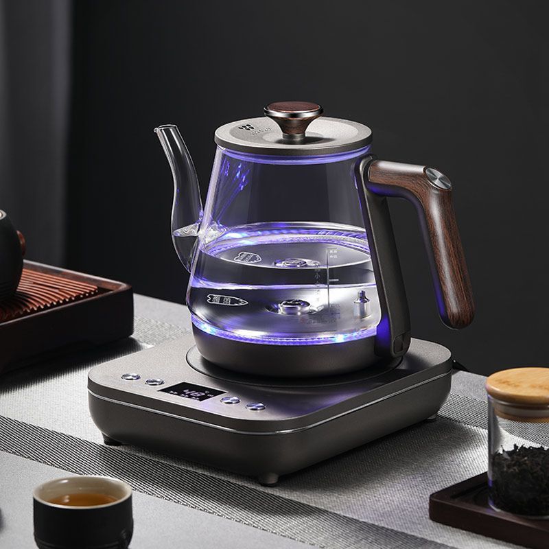 Fully Automatic Electric Kettle with Water Supply, Glass Tea Table, Integrated Tea Table, Tea Brewing, Water Pumping, Electric Tea Stove