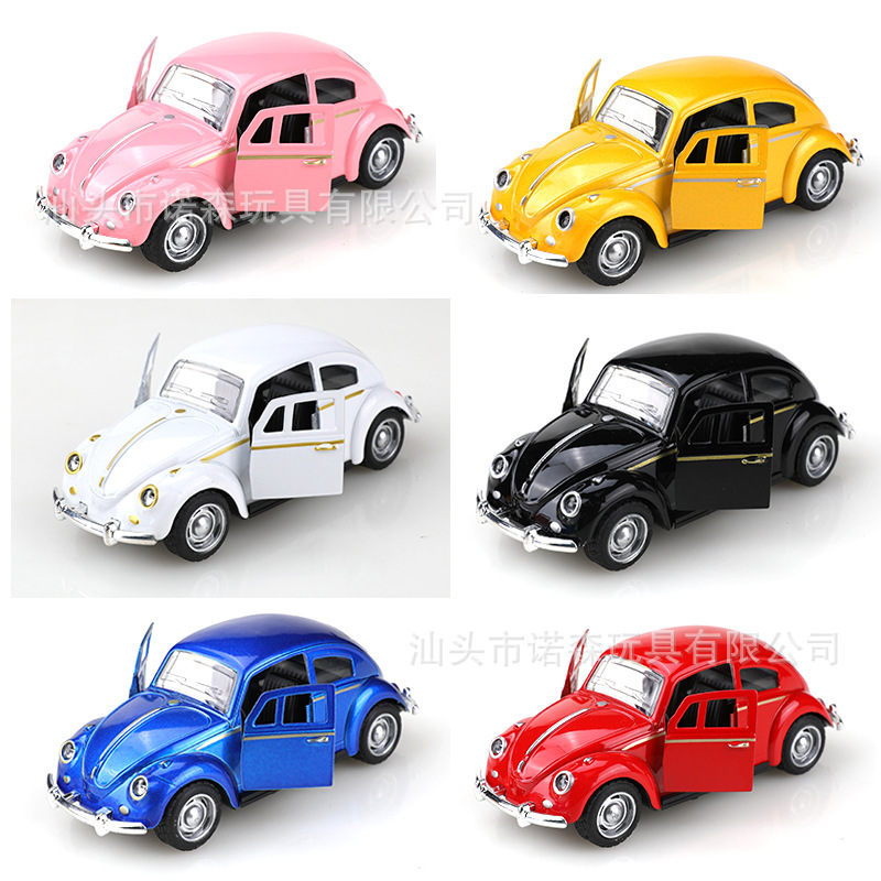 Cross-Border Alloy Retro Classic Car Classic Car Model Artificial Kidsren's Toy Car Ornaments Decoration Temu Dropshipping