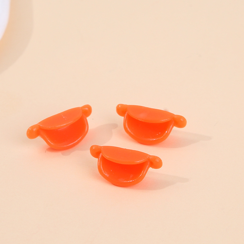 Creative Japanese and Korean Cartoon Yellow Duck Red Lips Big Mouth suit Accessories Accessories DIY Hairpin Bag Accessories