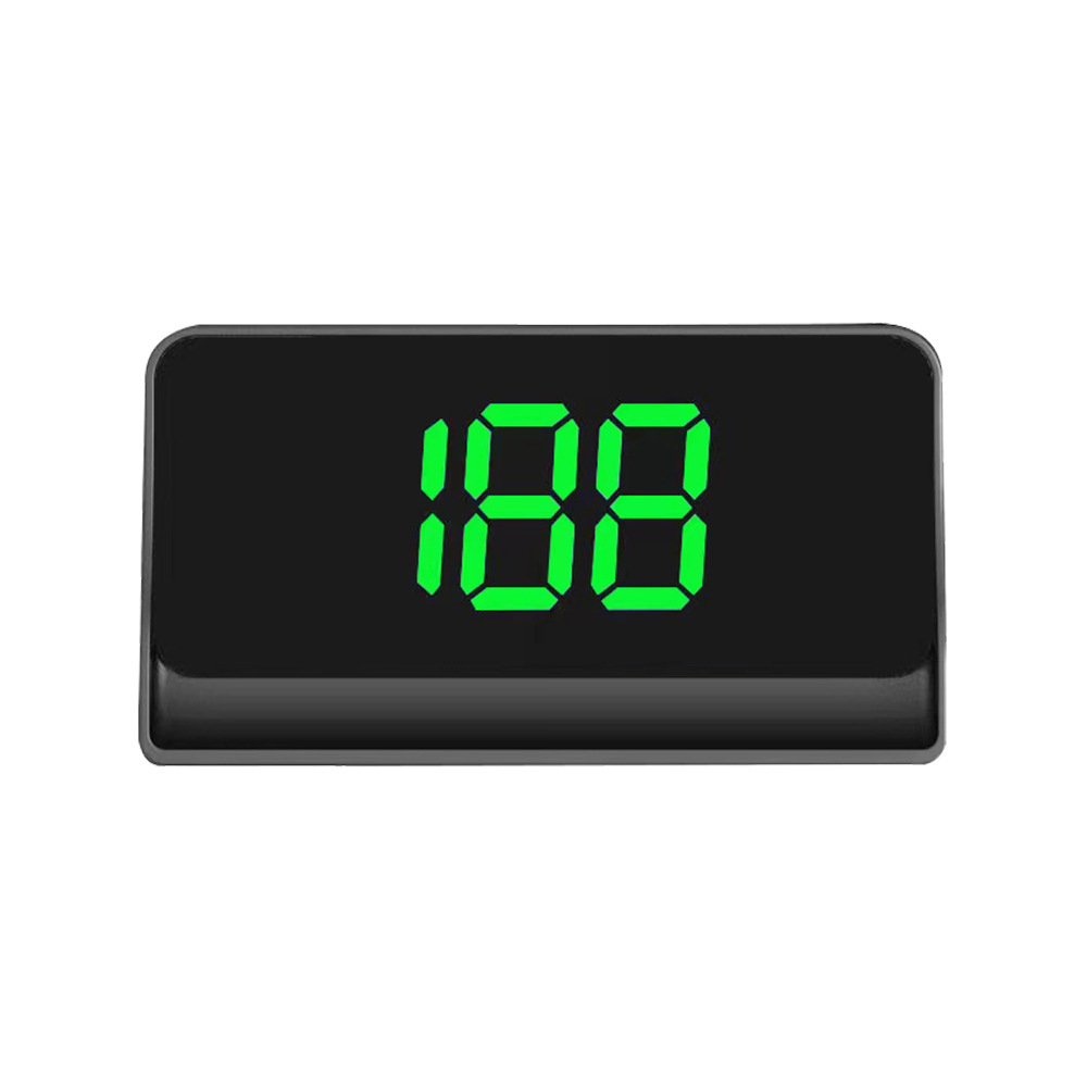 W1 Weiying's New Car Hud Head-Up Display Gps Speedometer Speed Display Kmh/Mph Cross-Border