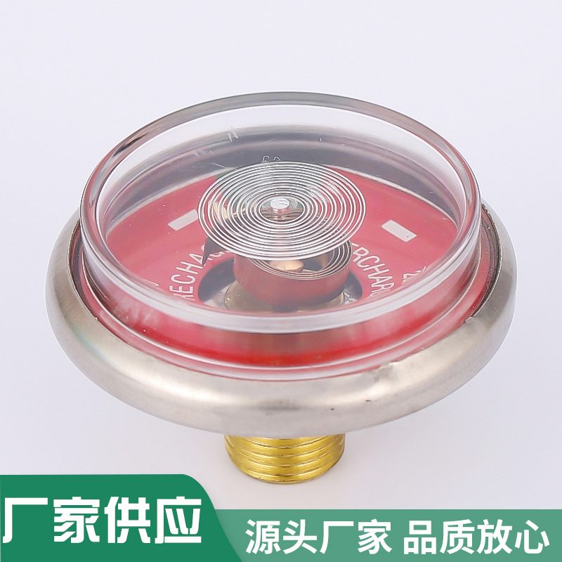 Огнетушитель с сухим льдом, манометр пружинного типа, нержавеющая сталь, индикаторный манометр, цифровой указатель, производитель