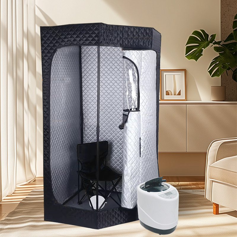 Amazon's Most Popular Steam Box in North America, Cross-Border Home Full-Body Sauna Box, Folding Portable Sweat Steamer