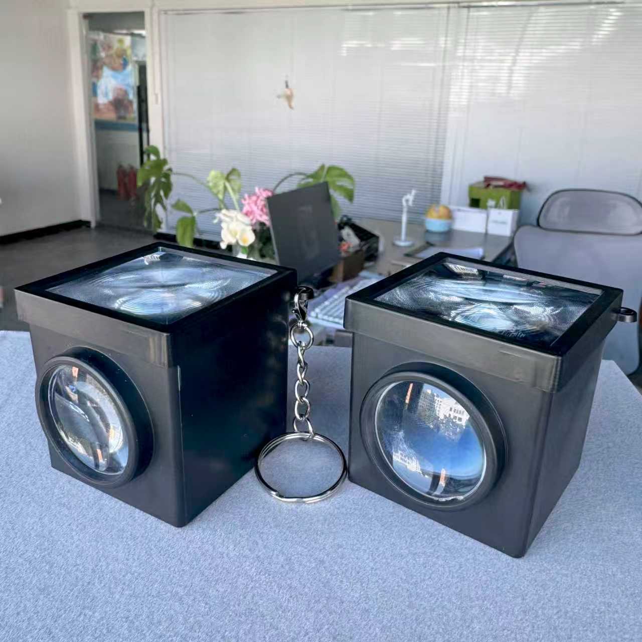 Cross-Border Evil Repair Same Style Waist-Level Viewfinder Shell Fresnel Lens 3D Printing 50 Optical Lens DIY Finished Product