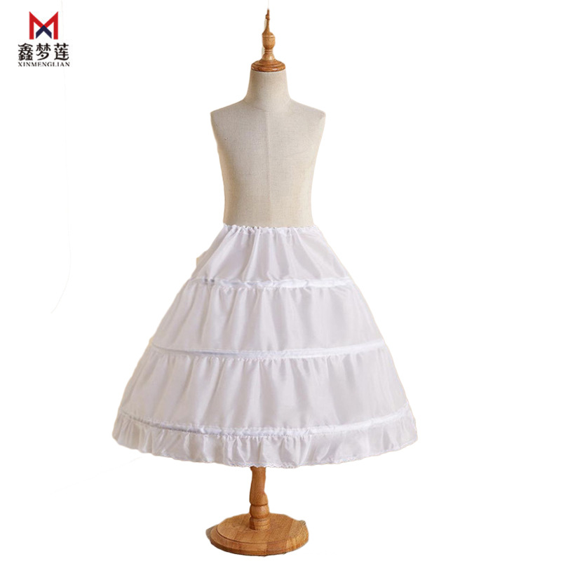 Children's Pirons Lolita Adjustable Fishbone Support Lolita Flower Children's Dress Petticoat Factory Own Quality and Excellent Price