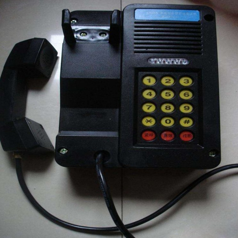 Mining Explosion-Proof, Dust-Proof and Waterproof Telephone, Stainless Steel Sealed Buttons Are Durable, and Full Noise Reduction and Sound Amplification Functions Are Available