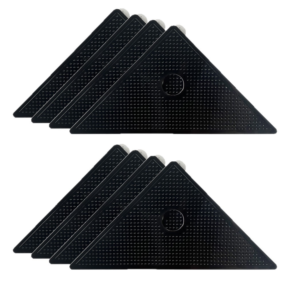 Cross-border Hot-selling Non-slip Fixed Carpet Paste PU Non-slip Washable Large Triangle Floor Mat Home Carpet Pad