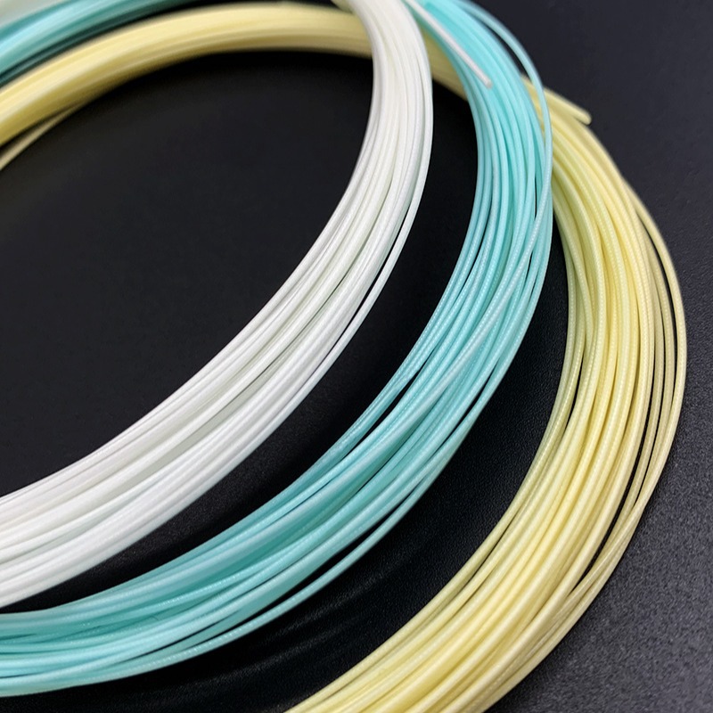 Customizable Wholesale Badminton String for Factory Use, Durable Badminton Racket String, High Elasticity Training Racket String, High Elasticity and Wear Resistance