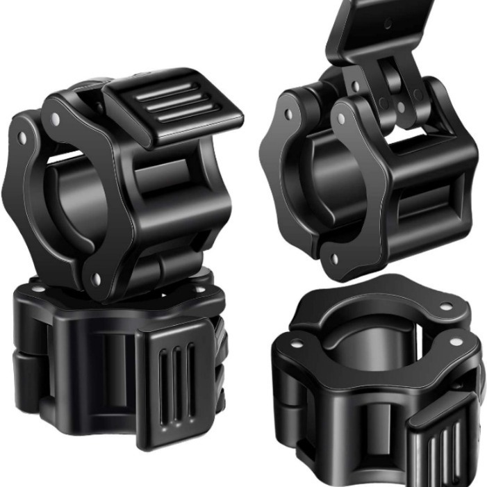 Fast barbell buckle Austrian dumbbell bar plastic buckle safety lock snap spring card sleeve card clip 2.5cm card head