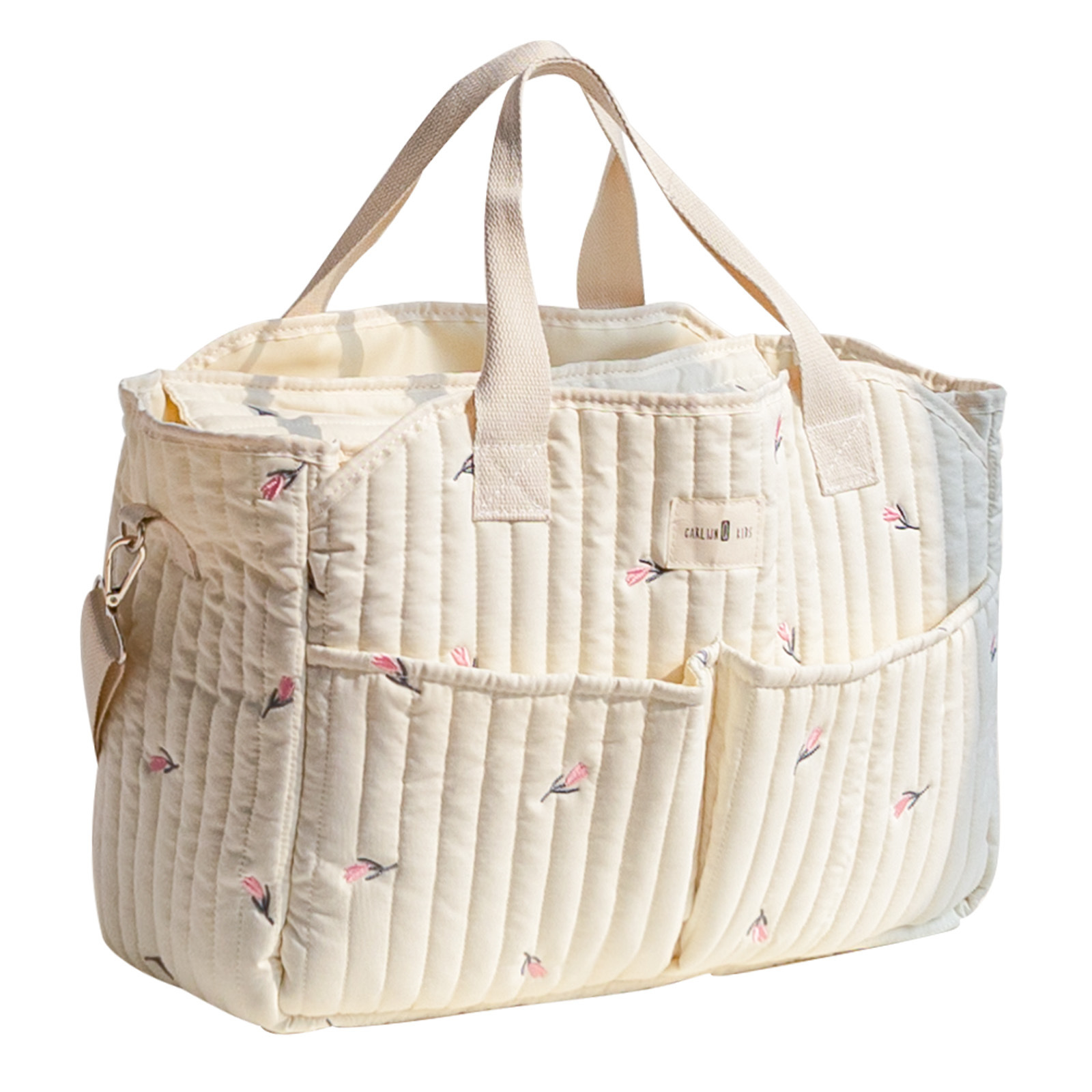 New Ins Style Mommy Bag Large Capacity Baby Outing Satchel Handbag Storage Diaper Bag Multi-Functional Crossbody