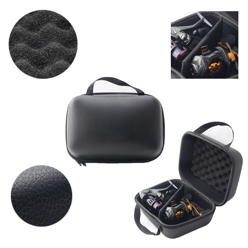 Fishing Wheel Bag Luya Fishing Gear Fish Protection Bag Water Drop Wheel Spinning Wheel Thickeneded Reinforced Raft Fishing Accessories Fishing Wheel Cosmetics Bag