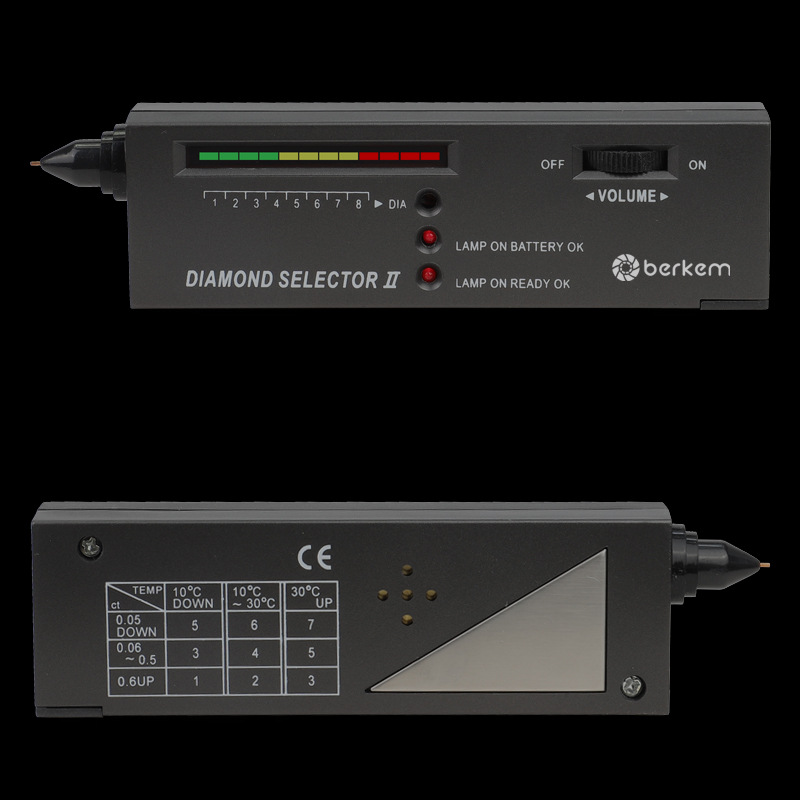 Тестер алмазов/Термометр алмазов/Метры теплопроводности алмаза/Метры идентификации алмаза Тест на твердость без батареи