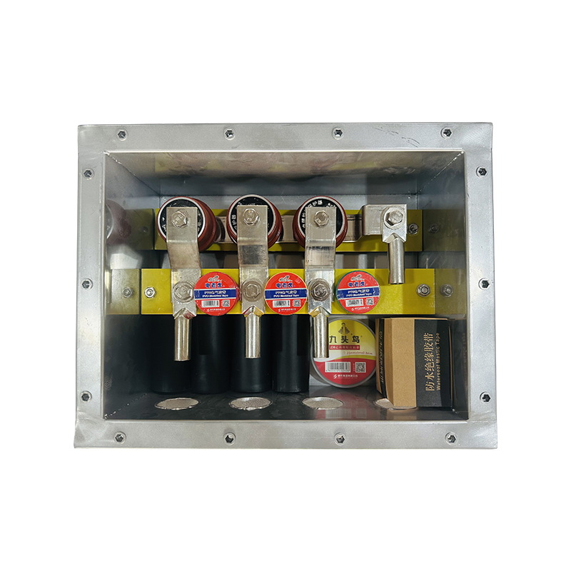 Factory 35KV stainless steel sheath protection grounding box three-phase high voltage cable cross interconnection direct grounding box