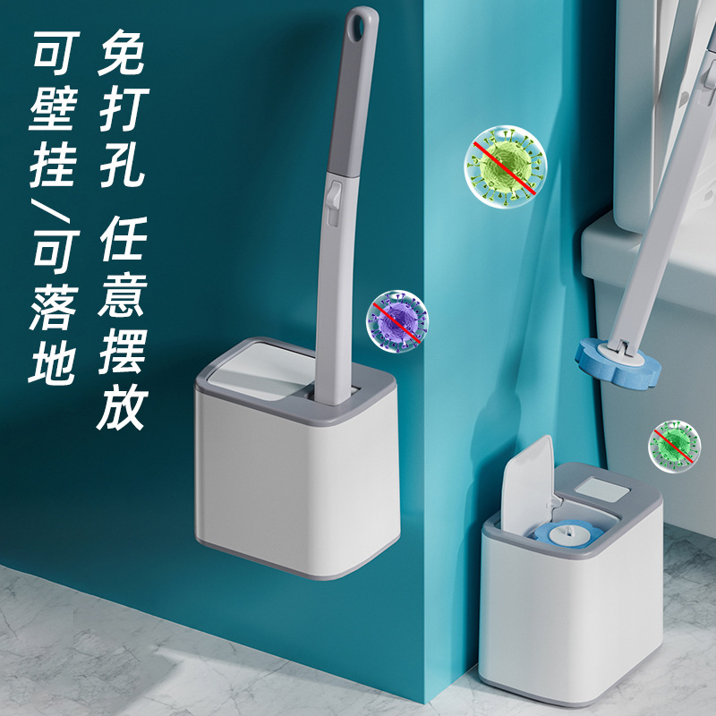 Набор одноразовых туалетных щеток, автоматическая щетка с откидной крышкой для ванной