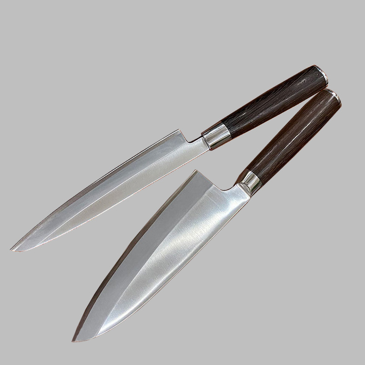 Sashimi knife Japanese style diced left and right hand willow blade blade fish knife salmon head blade fish head knife