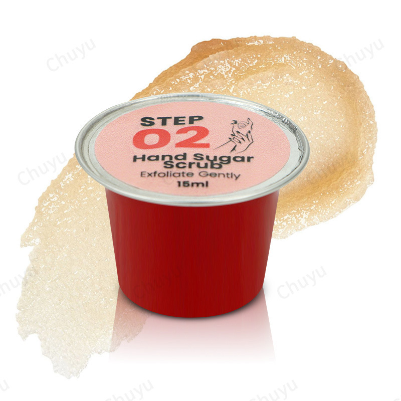 Manufacturer's Five-Piece Hand Care Set, Whitening, Exfoliating, Moisturizing, Beauty Salon Hand Mask, Sugar Scrub, Hand Cream