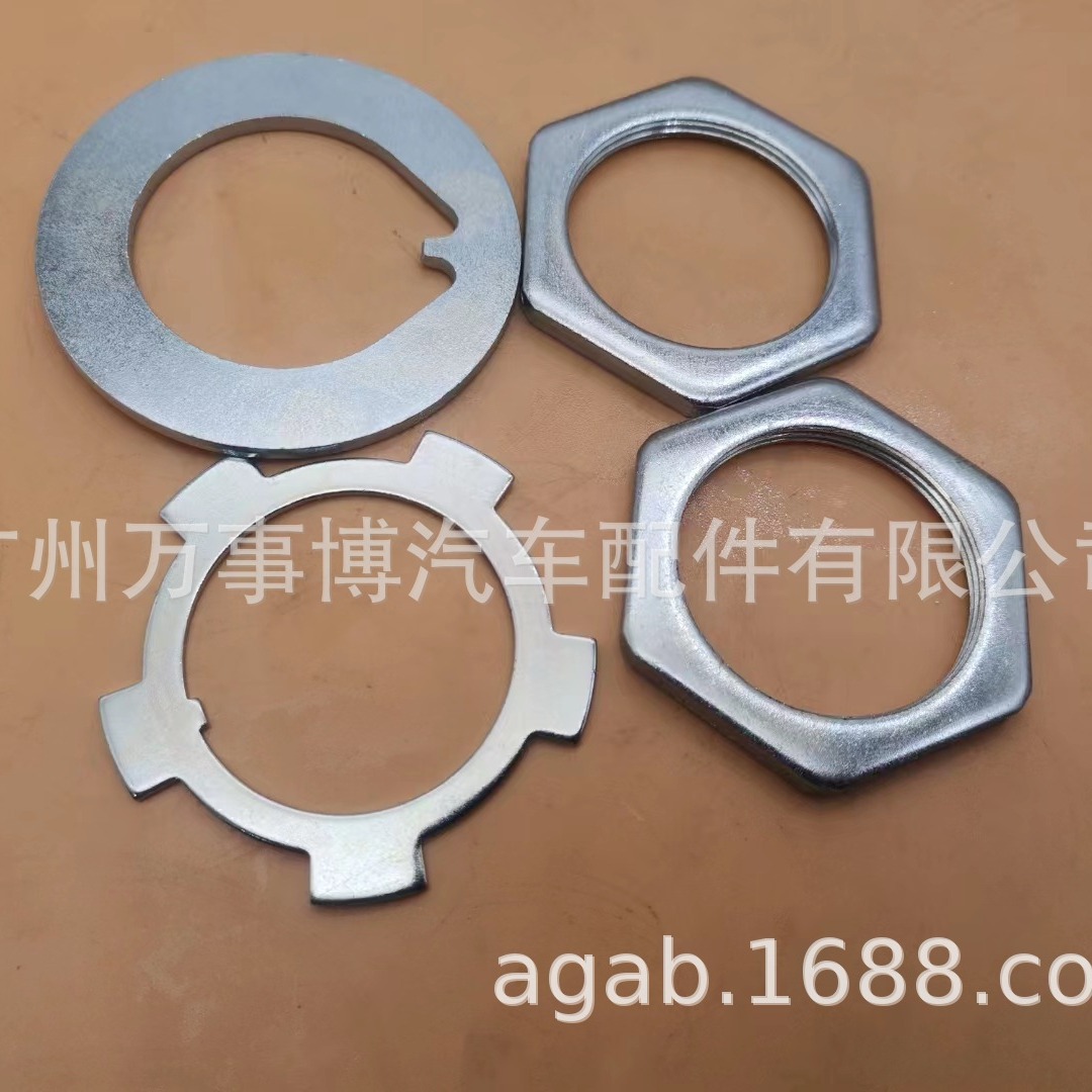 FZJ80.HZJ.HDJ front wheel hub axle head lock nut 43521-60011 90214-42030